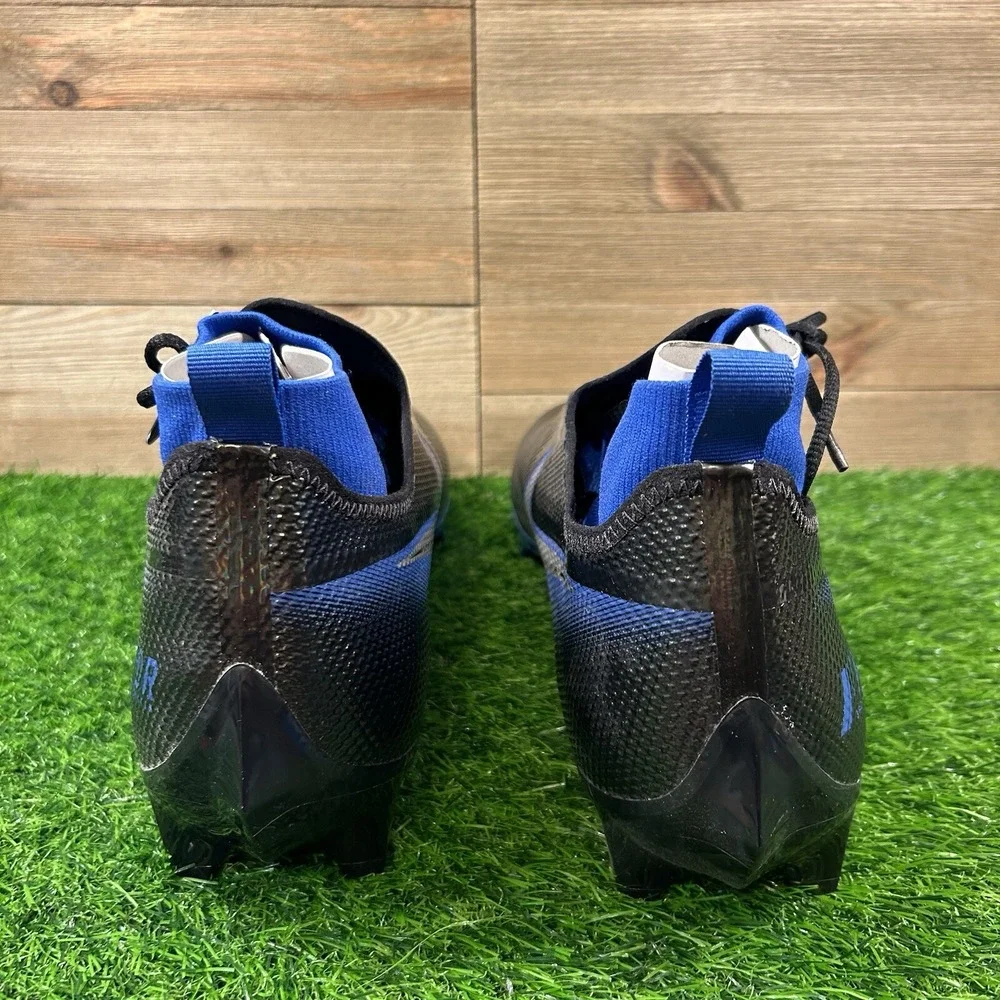 Nike Vapor Edge Pro 360 Football Cleats Mens Size 16 Black Blue AO8277-002
